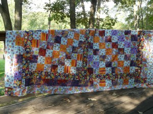 quilt back